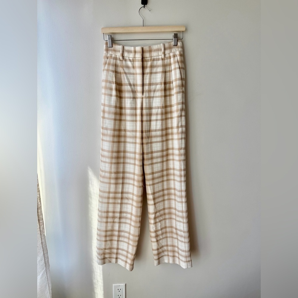 Wilfred Effortless Pants in Checkered Twill - Picture 7 of 9
